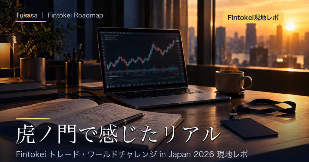 虎ノ門で感じたリアル｜Fintokei トレード・ワールドチャレンジ in Japan 2026 現地レポ
